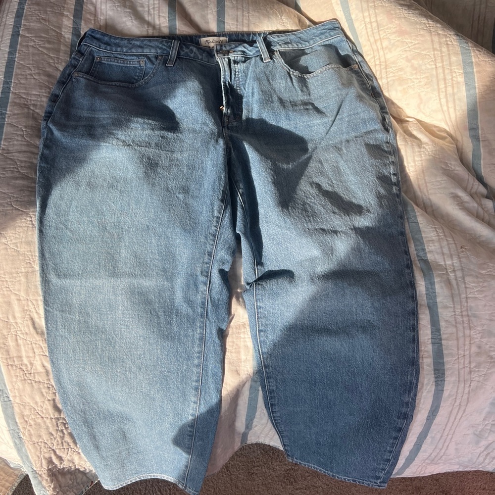 NWT Madewell Curvy Perfect Vintage Jean in Heathcote wash